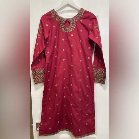 Pakistani Fancy (3pc) Dress - Picture 3 of 7